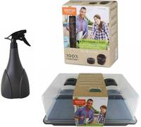 SIENA GARDEN Set serre d'intérieur Uni Grow anthracite