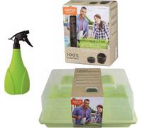 SIENA GARDEN Set serre d'intérieur Uni Grow vert