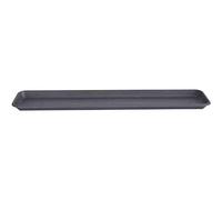 Siena Garden Soucoupe rectangulaire pour jardinière de Balcon 100 Anthracite 98 cm