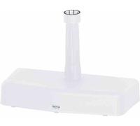 SIENA GARDEN Support pour balcon 20 kg, blanc Tube en plastique