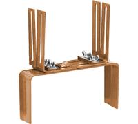 Siena Garden support pour caissettes à fleurs en H pour balustrades, terracotta (1 paire)