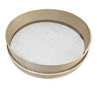 Holzrandsieb Passoire de Terre Steinsieb Tamis pour Sable Rond Ø 42 CM Avec