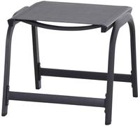 Siena Garden Tesoro M29540 Tabouret de jardin aluminium anthracite (mat), noir, argent