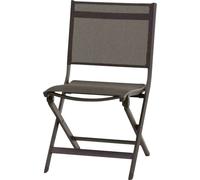 Siena Garden Tesoro M29564 Chaise de jardin aluminium anthracite (mat), noir, argent