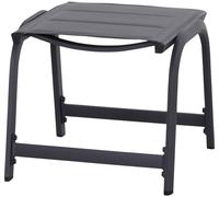 SIENA GARDEN Tabouret Tesoro padded mat-anthracite