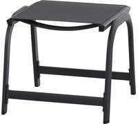 SIENA GARDEN Tesoro Tabouret K/D, anthracite mat