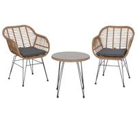 SIENA GARDEN Tiros set de meubles pour balcon, 3 pièces