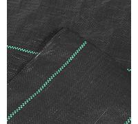 Siena Garden Tissu pour Dessous de Sol, Noir.