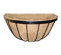 Siena Garden Wrought Applique Murale Noir et Naturel