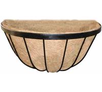 1x Siena Garden Appliques Murales Wrought 35 CM Avec Garniture de Coco Métal