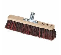 Siena Home 902-35270 Balai de salle 40cm SÜDHARZER KRAFTPAKET, manche 28mm, rouge/noir/naturel