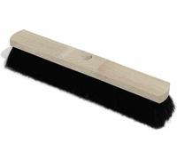 Siena Home 902-37400 Balai de salle 40cm CIRE NATUREL Bois de selle, avec trou de manche, naturel/noir