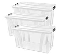 Siena Home Anzio Lot de 3 boîtes de rangement 32 l