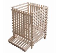 Siena Home Caisse à pommes de terre en bois 150 kg hêtre