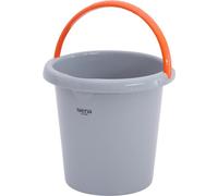 SIENA HOME Seau de ménage Rovigo 10L en gris argenté