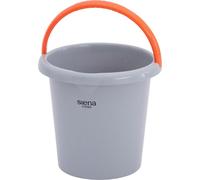 SIENA HOME Seau de ménage Rovigo 5L en gris argenté