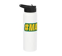 Siena University Saints - March On Logo #marchon Stainless Steel Insulated Water Bottle