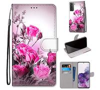 SIENIANLINE Coque pour Samsung Galaxy S21 FE, Antichoc Housse Compatibile pour Samsung Galaxy S21 FE 5G, Cuir PU Portefeuille Etui [Fentes pour Cartes] [Béquille] Coque pour Galaxy S21 FE(6,4 Pouces)