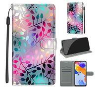 SIENIANLINE Etui Coque pour Xiaomi Redmi Note 11 Pro 5G Global, Antichoc Housse Note 11 Pro Global Cuir PU Portefeuille Etui avec [Fentes pour Cartes] Coque pour Note 11 Pro+ 5G (India) / Note 11E Pro