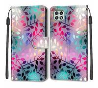 SIENIANLINE Étui pour Samsung Galaxy A22 5G, avec [Carte Fentes] [Fonction Stand] PU en Cuir Premium Coque Compatible Samsung Galaxy A22 5G