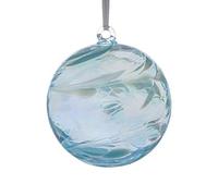 Sienna Boule d'amitié en Verre Pierre Porte-Bonheur Mars, Aigue-Marine