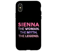 Sienna The Woman The Myth Legend Name Personnalisé Femme Coque pour iPhone X/XS