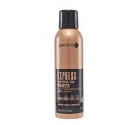 Sienna X Mousse Autobronzante Express Q10 200 ml. Formule à séchage rapide enrichie en vitamine E. Faux bronzage pour le visage et le corps