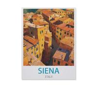 Sienne Italie,Puzzle pour Adultes 1000 Pièces en Papier Puzzles Jeu Cadeau Accueil Décoratif Mots Croisés(38x26cm)-FF58
