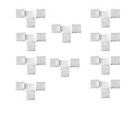 SIENOC 10 PK connecteur de raccord Rapide T-Forme Connecteur Bande LED RGB 5050 Bande