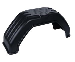 SIEROSŁAWSKI Garde-boue simple 13 à 14 pouces en plastique PVC pour remorque 710 x 200 mm passage de roue plat comme protection anti-boue pour véhicule utilitaire