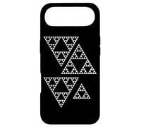 Sierpinski Triangle Fractale Géométrie Math Formes Mania Blanc Coque pour iPhone Air