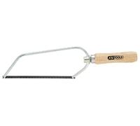 Sierra de mano pequeña con mango de madera ajustable, 150 mm