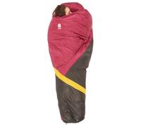 Sierra Designs - Women's Cloud 20 / 800 DriDown - Sac de couchage en duvet - Regular - sangria / yellow / peat