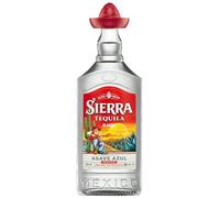 SIERRA TEQUILA - Silver - Tequila Mixto - 38 % Alcool - Origine : Mexique/Jalisco - Bouteille 70 cl