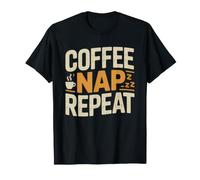 Sieste Et Cafe Amoureux De La du Matin Puis T-Shirt