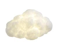 Siet Nordic Wall Clouds Blanc Clouds Fibre Wall Lampe Shade Simple Children's Chambre Sconce Murale, Chambre à Coucher Flamps de Mur de Chasse pour la Maternelle Salon Muraux muraux intérieurs