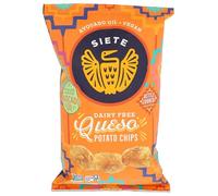 SIETE FAMILY FOODS Croustilles Queso, 155,9 g