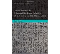 Sievers' Law And The History Of Semivowel Syllabicity In Indo-European And Ancient Greek