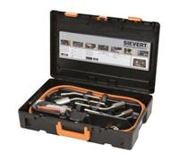 Sievert SIEVERT Promatic kit de chalumeau rétractable 9 pcs en coffret plastique propane Quantité:1