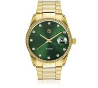 Sif Jakobs Aurora SJ-W1056-CZ-YG - Femme - 36 mm - Analogique - Quartz - Verre saphir