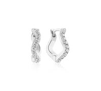 Sif Jakobs ELLERA WAVES Boucles d'oreilles Argent SJ-E3859-CZ - Femme - Argent 925