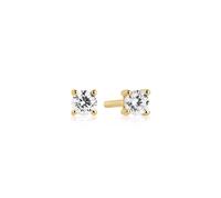 Sif Jakobs Princess Piccolo Boucles d'oreilles Argent SJ-E3MMRD-CZ-YG - Femme - Argent 925
