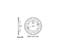 Sifam - Couronne 52 Dents Beta 50 Rk6 94-98 Pas428/Z52