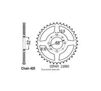 SIFAM - Couronne Aluminium 35 Dents Rt 80 Ovni 82 Pas 428/Z35