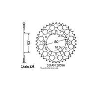 SIFAM - Couronne Aluminium 37 Dents Dt 125 E 78-79 Pas 428/Z37
