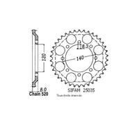 SIFAM - Couronne Aluminium 43 Dents Klr 600 84-90 Pas 520/Z43
