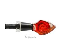 Paire de Mini Clignotants LED Acier Ovale