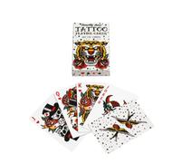 Sifcon International Jeu de cartes à jouer au design tatouage vintage