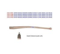 SIFER MANCHE EN BOIS COURBE VERNIS HOUE COIN ANDALOUSIE 90x46