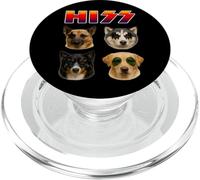 Sifflement Chien drôle Chatons Rock Rockin PopSockets PopGrip pour MagSafe